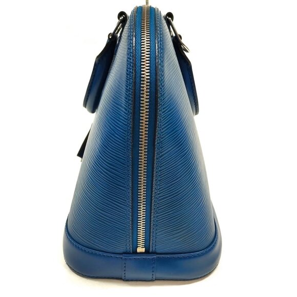 Louis Vuitton LV Hand Bag Alma Blue Epi 690-031225 - Picture 3 of 16